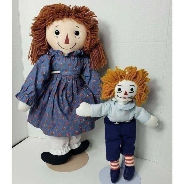 Raggedy Ann Doll Signed 85th B-Day Limiter Ed Vintage Dolls