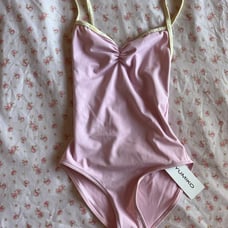 Yumiko pink Daniela leotard