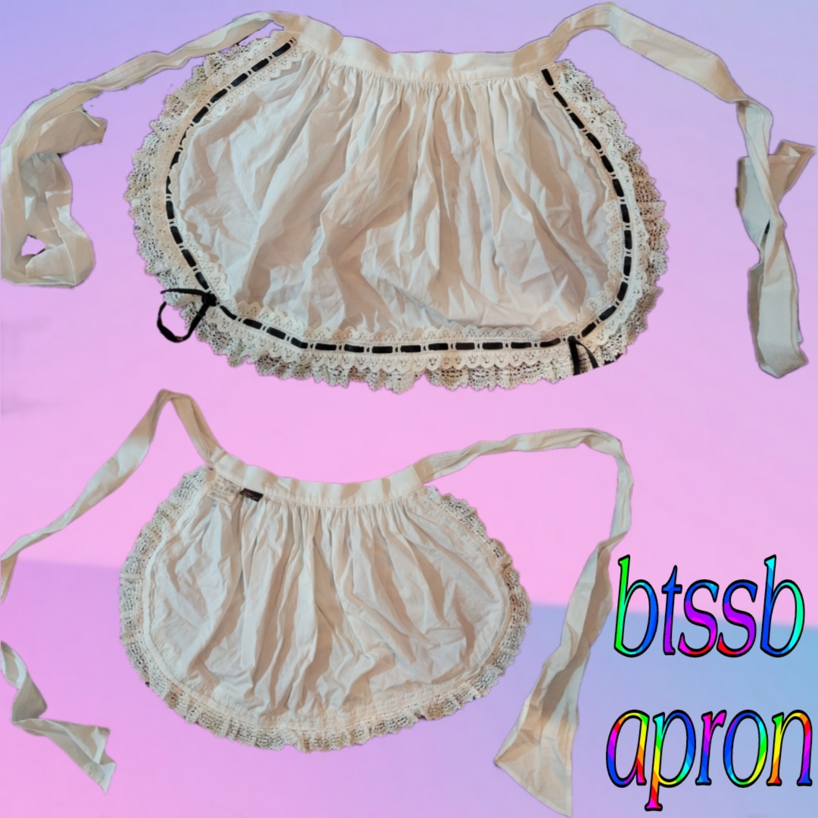 BABY, THE STARS SHINE BRIGHT/ Alice and the pirates apron