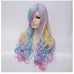 Rainbow Long Wavy Wig