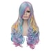 Rainbow Long Wavy Wig