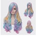 Rainbow Long Wavy Wig