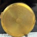 Vintage Majestic USA Floral Makeup Compact Gold Tone