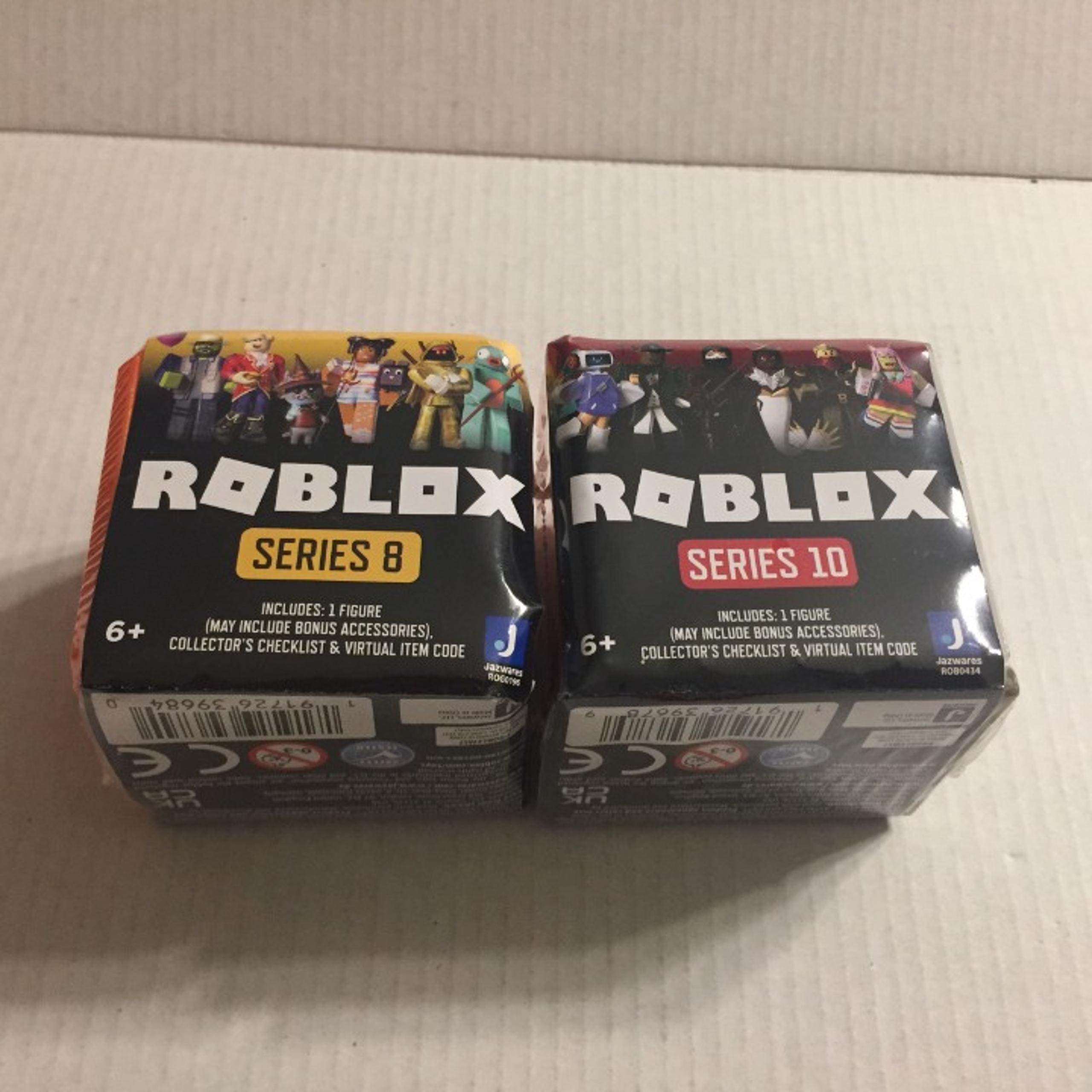 Unopened Roblox Series 8 & 10 Blind Box Mystery Figure with Virtual Code