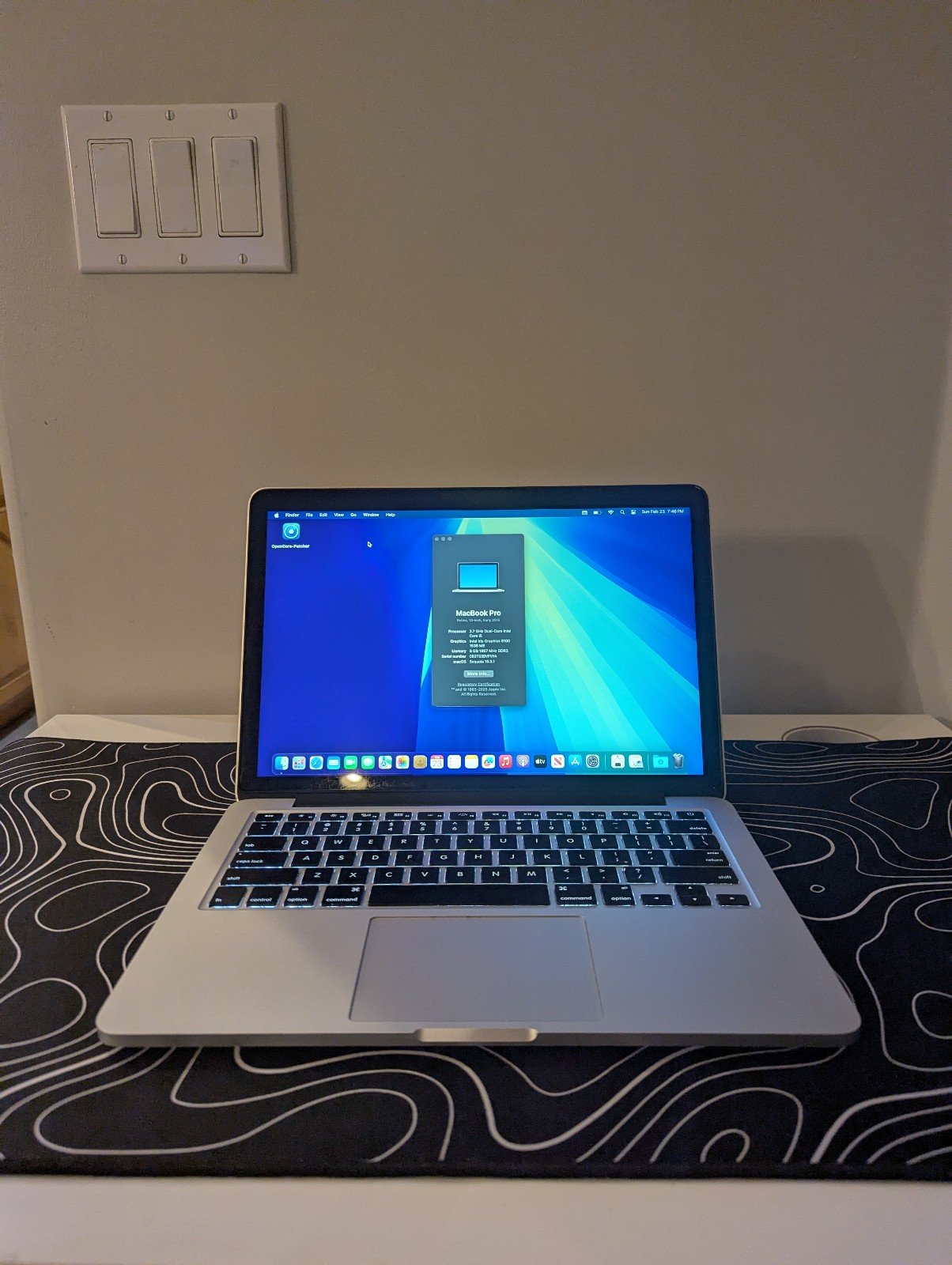 MacBook pro 2015 - Mac os sequoia