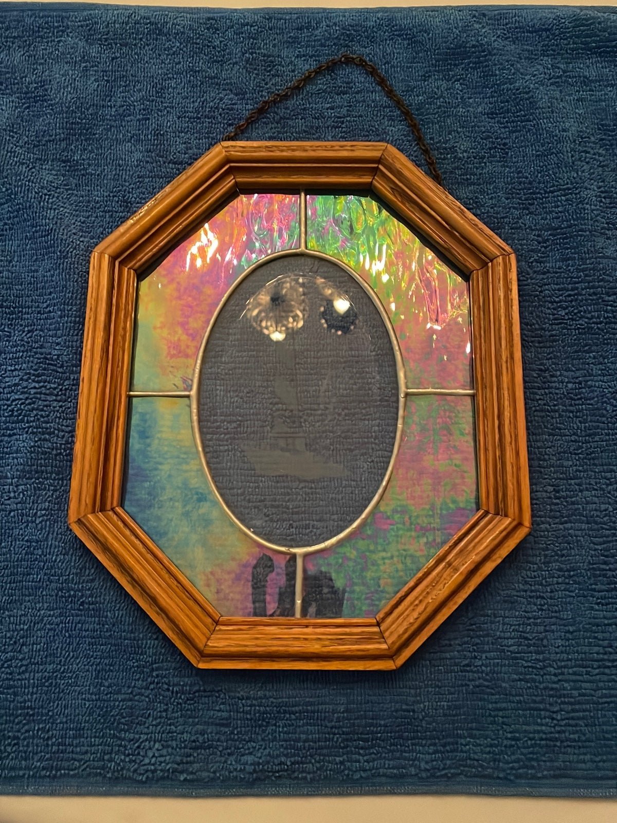 Plaque Tiffany style window or wall hanging plaque