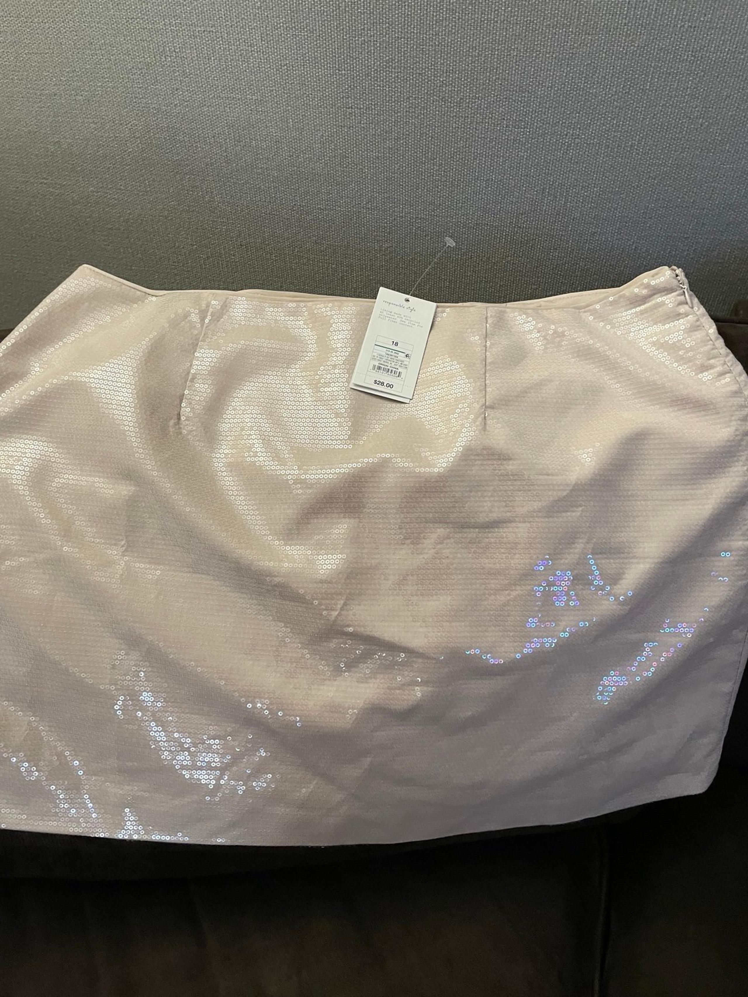 Sequin skirt