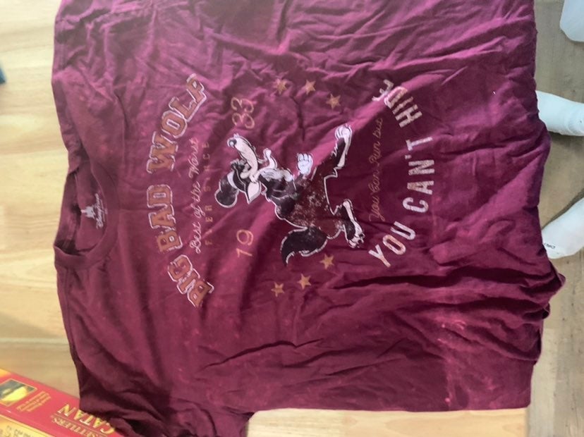 Disney Big Bad Wolf Shirt