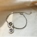 925 Silver Vintage Sunflower Bracelet