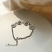 925 Silver Vintage Sunflower Bracelet