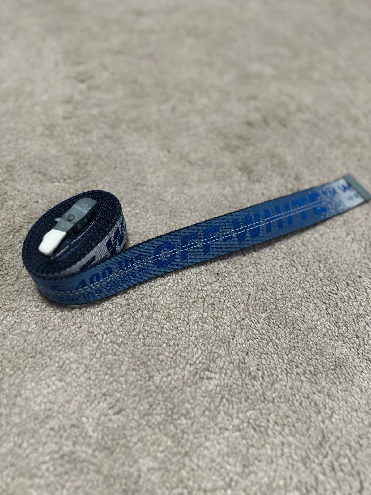 off white belt unisex