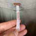 Free People Linen Blend High Waist Midi Pencil Skirt with Tie Belt, Taupe, sz 0