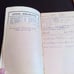1950 Vintage Ledger Lined Book Junk Journaling Ephemera Crafts Aged Paper
