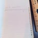 1950 Vintage Ledger Lined Book Junk Journaling Ephemera Crafts Aged Paper