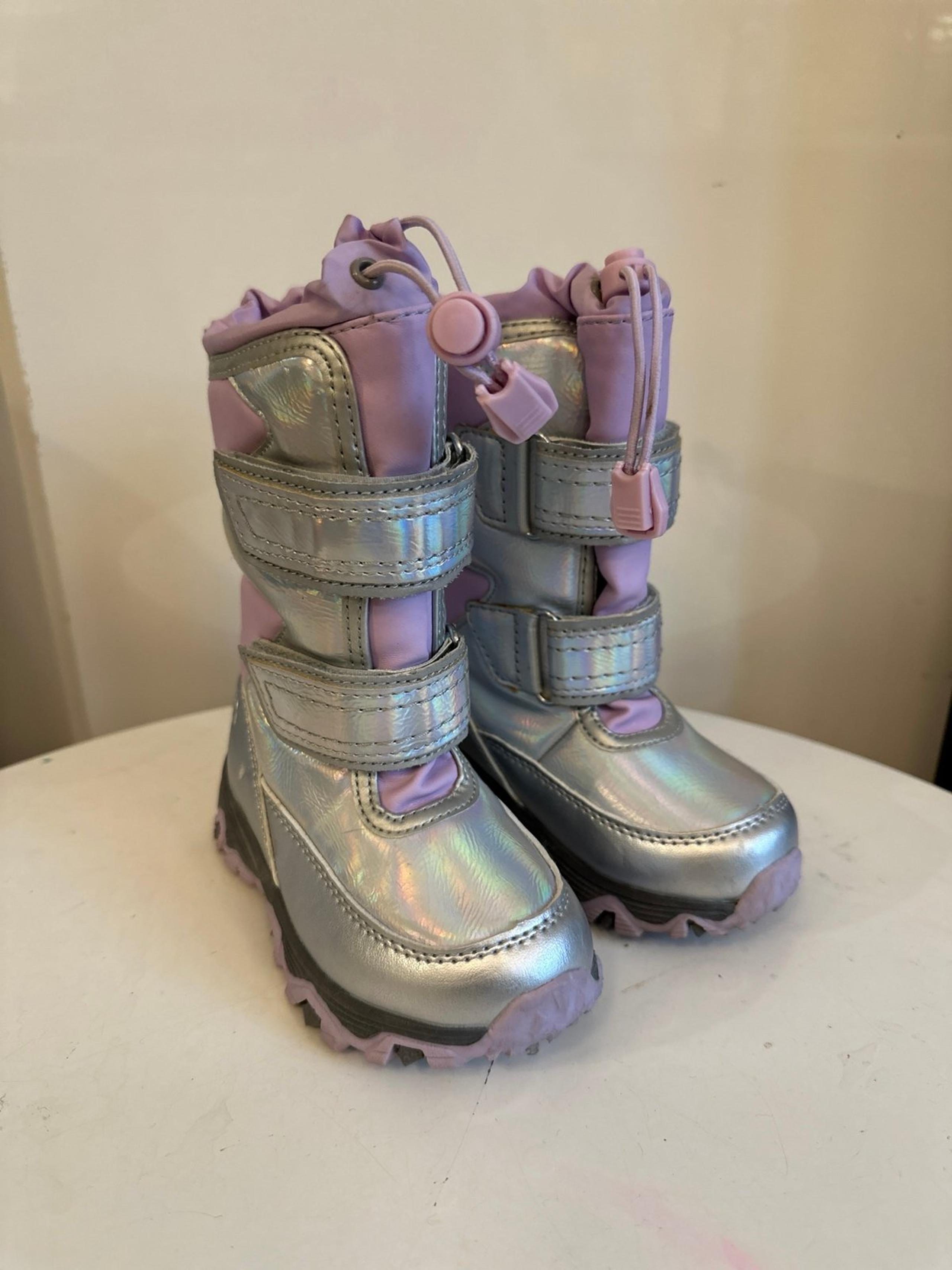 Land’s End toddler girl snow boots- 7t