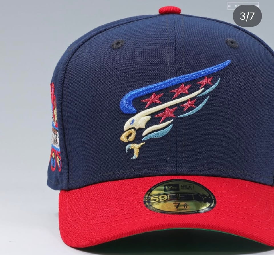 Myfitteds Washington capitals the trace size 7 5/8 new era fitted in store exclu
