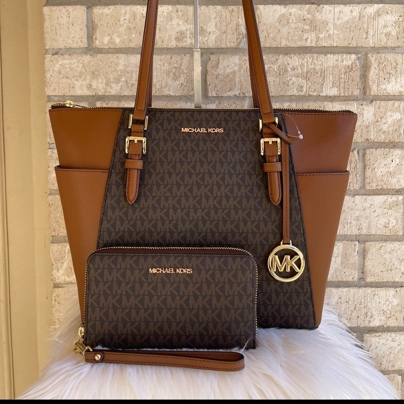 Michael Kors purse and wallet