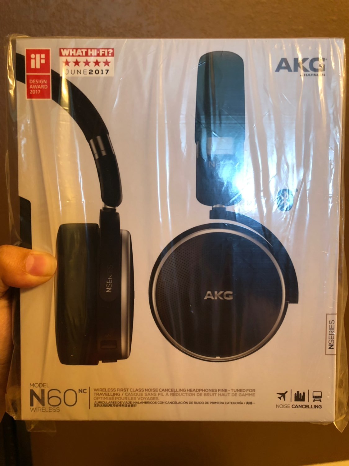 AKG Noise Canceling Headphones