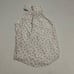 J. Crew cotton silk white small cherry print halter top 00