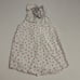 J. Crew cotton silk white small cherry print halter top 00