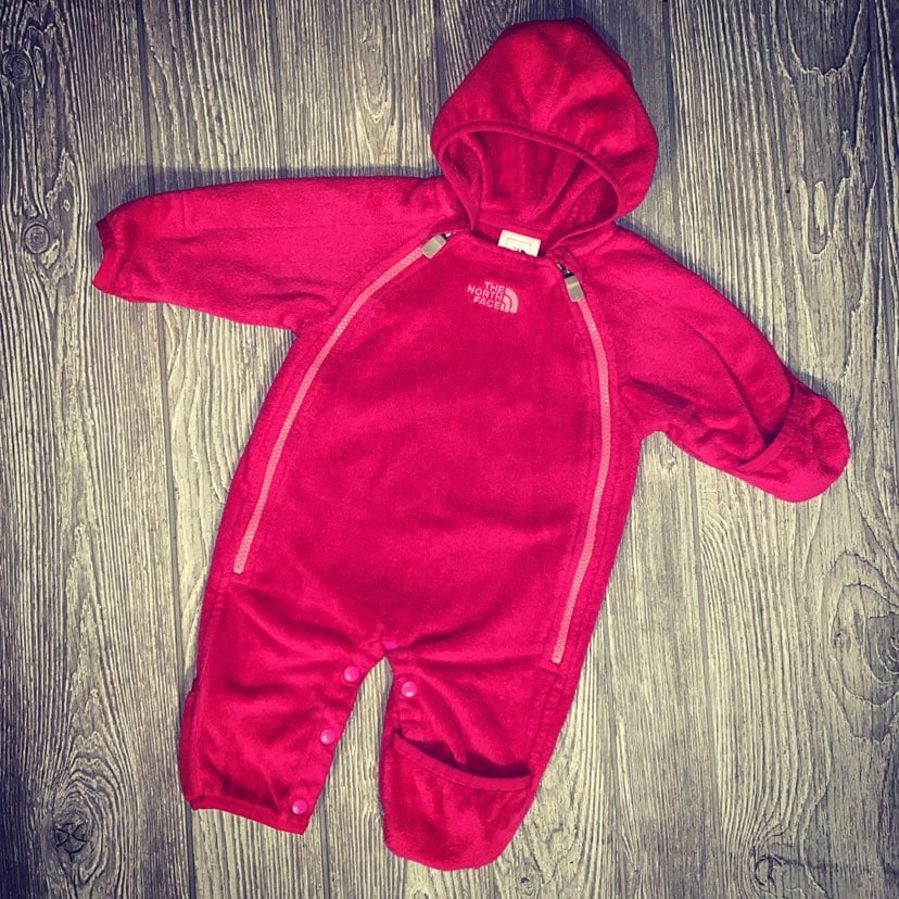 The North Face Hooded Fleece all in one