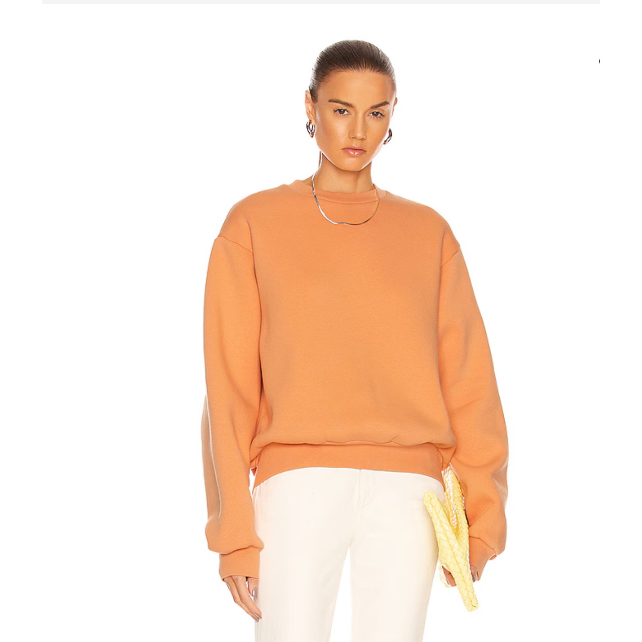 Acne Studios Salmon Pink- Franziska Sweatshirt - size M (NWT)