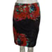 TRINA TURK Skirt, 6, Big Floral print, Back Zip, Lace slip lined, Vented