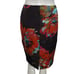 TRINA TURK Skirt, 6, Big Floral print, Back Zip, Lace slip lined, Vented