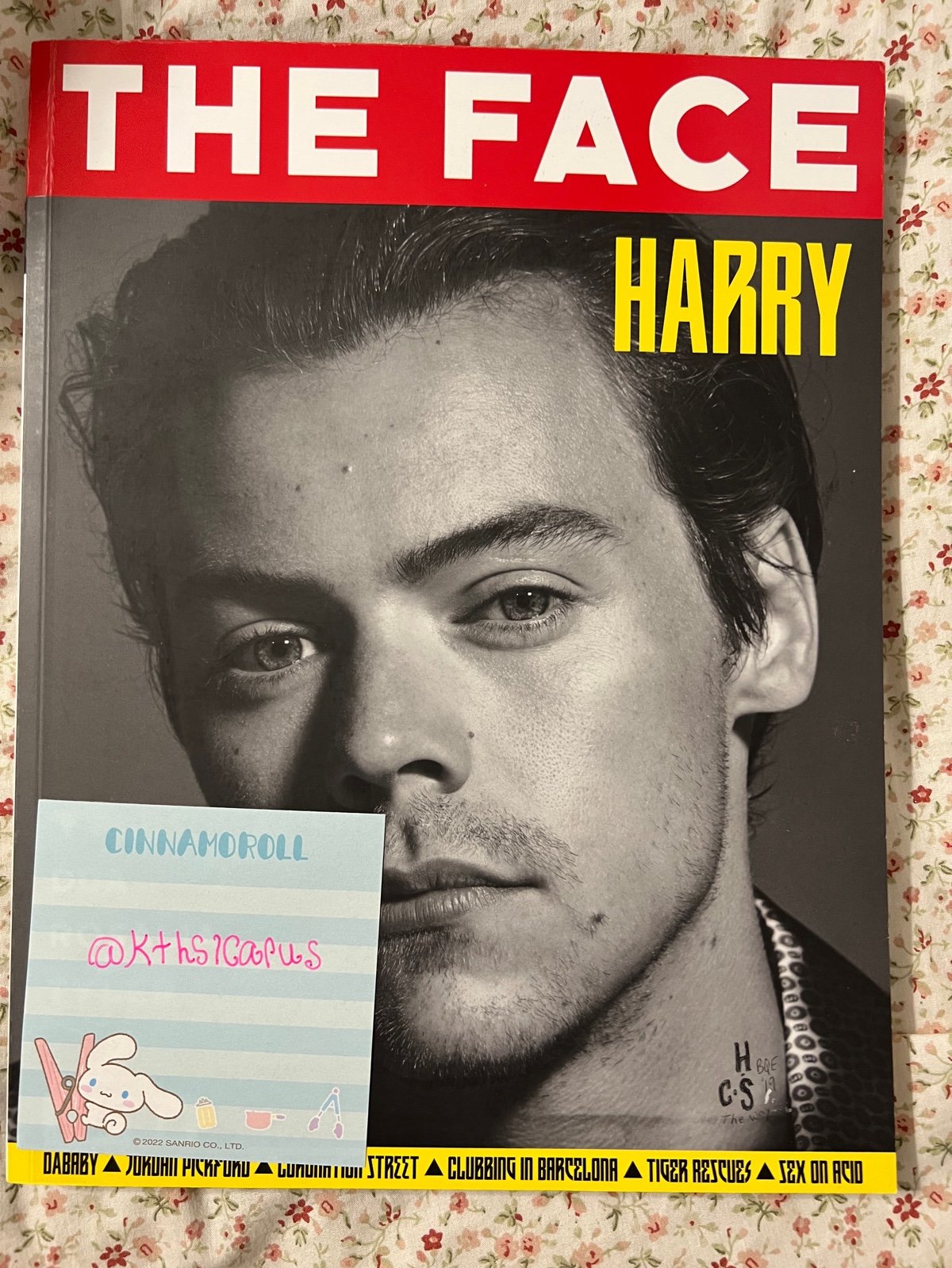 Harry Styles The Face Magazine