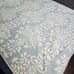 Laura Ashley Twin Daybed Quilt Bedspread Blanket Blue White Floral 2 Shams 3 pc