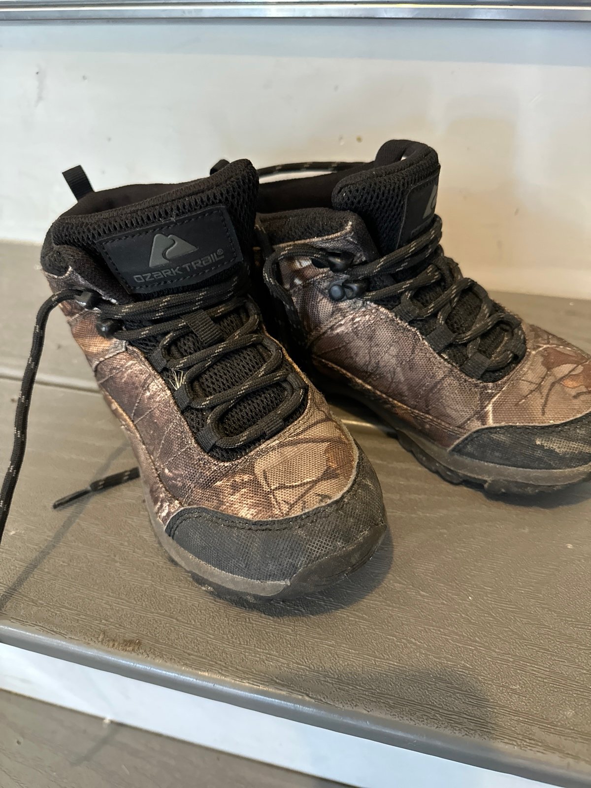 Boys size 13 Ozark Trail boots