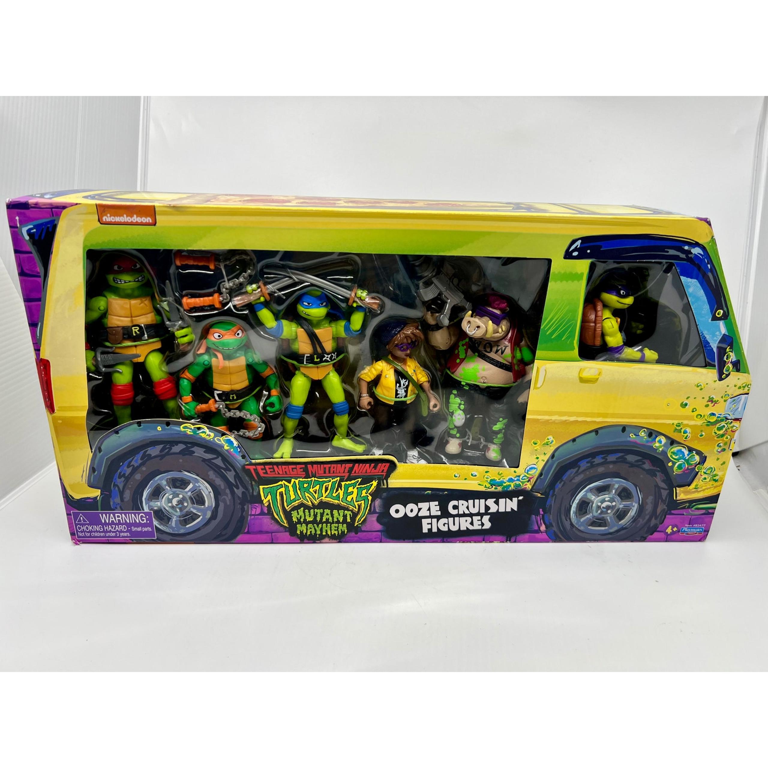Teenage Mutant Ninja Turtles Mutant Mayhem Ooze Cruisin Action Figure Set