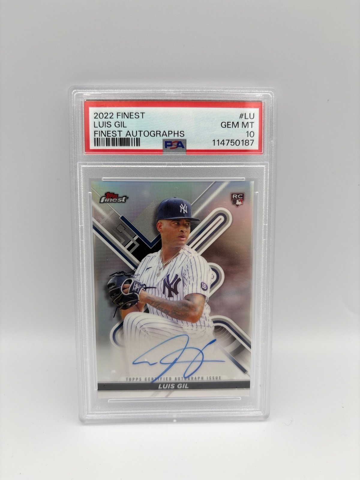 2022 Finest Luis Gill Finest Auto PSA 10