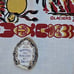 Vintage 1950's Alaska Linen Novelty Tablecloth 52 x 52 FEAT. Mt. McKinley New