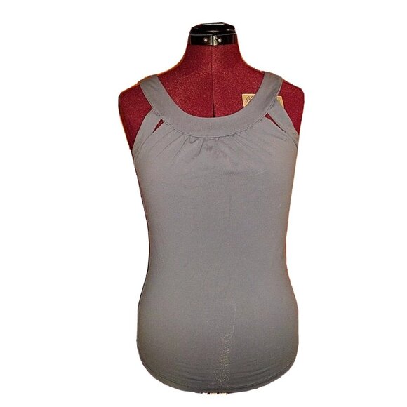 Athleta Second Glance Tank Top Purple Women Size Small Built in Bra