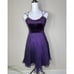 Jessica McClintock Gunne Sax Purple Satin & Velvet Slip Dress Vtg 90s Y2K 5/6