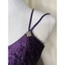 Jessica McClintock Gunne Sax Purple Satin & Velvet Slip Dress Vtg 90s Y2K 5/6
