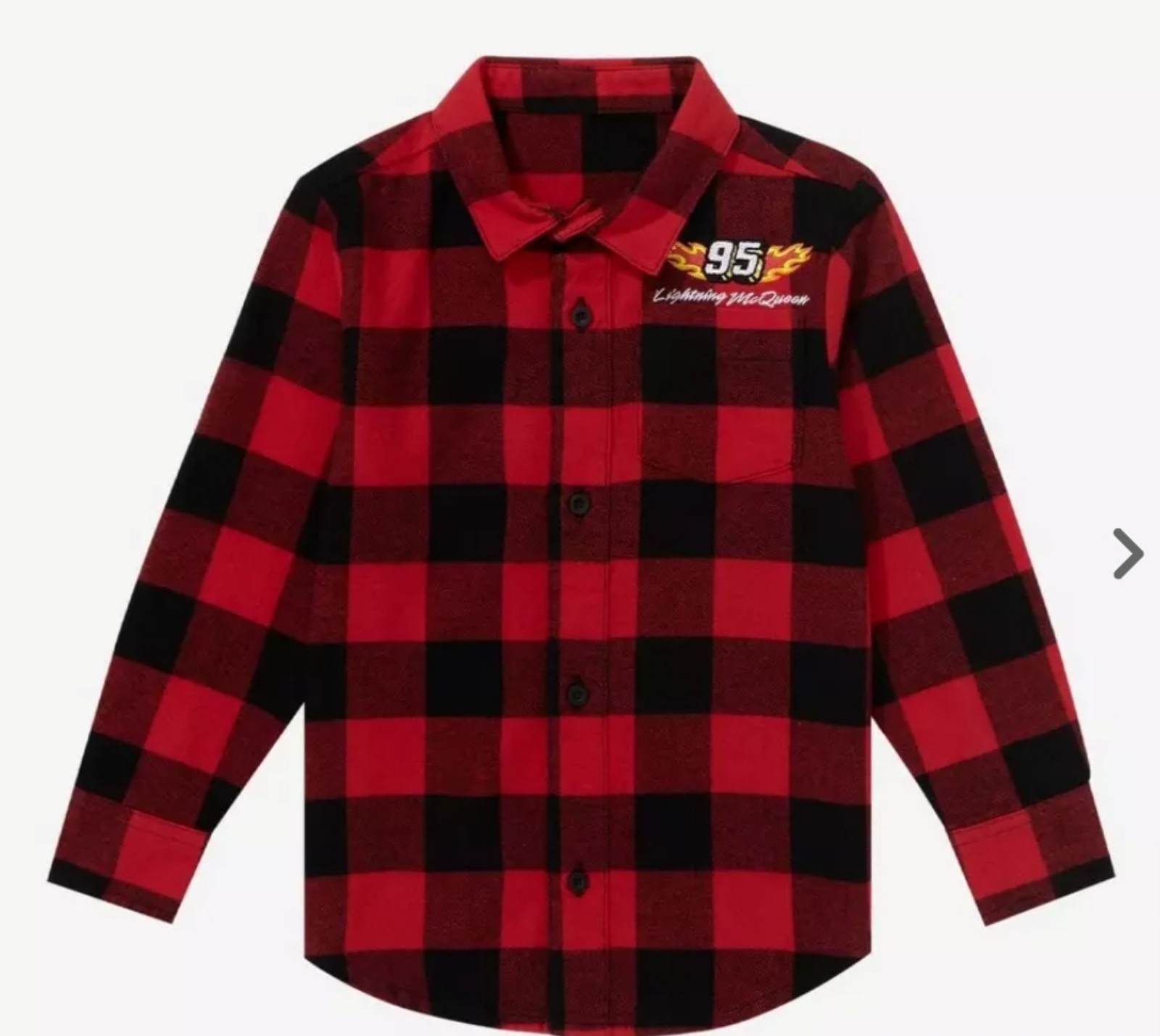 Disney Pixar Cars Lightning McQueen Toddler Flannel - BoxLunch Exclusive!