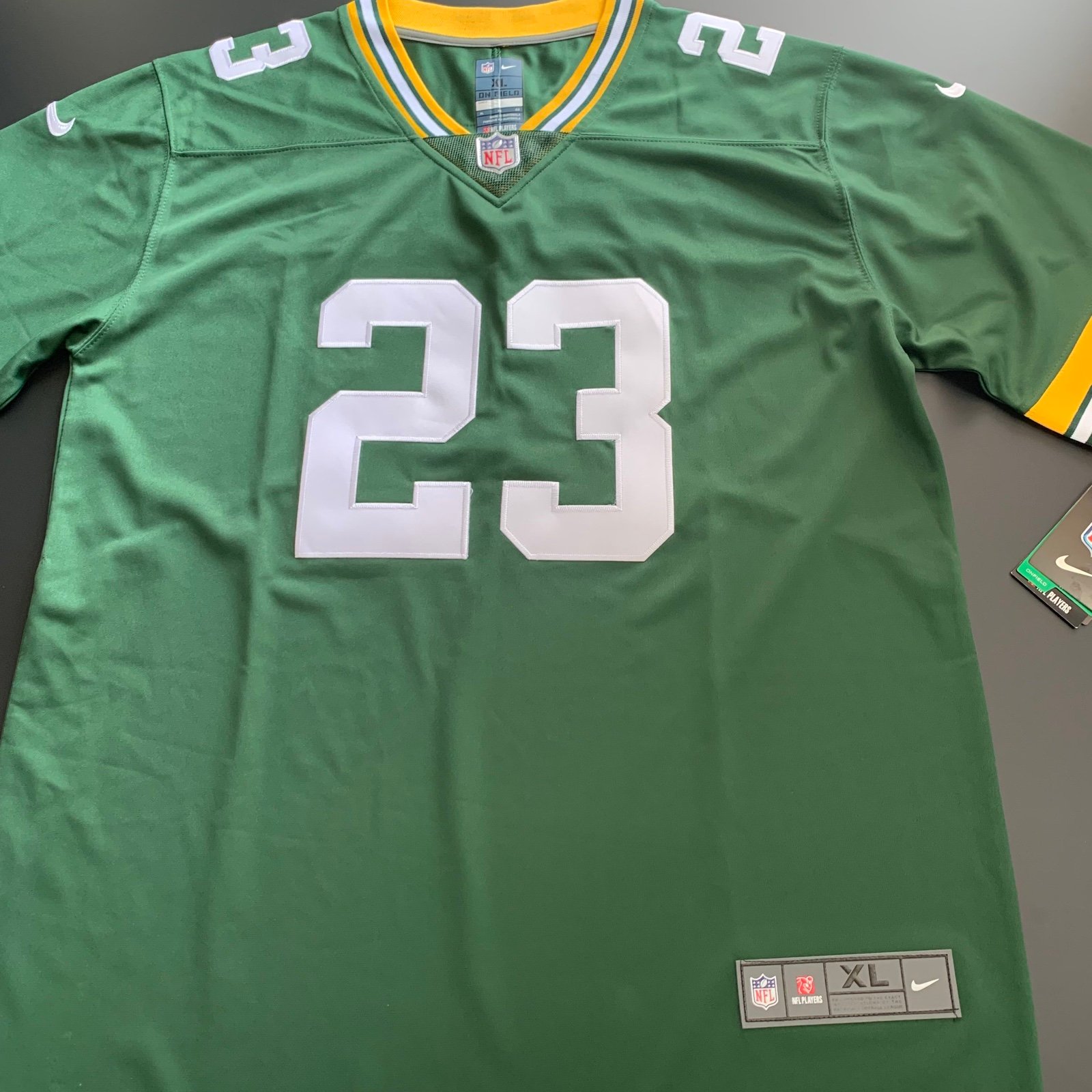 NFL Green Bay Packers #23 Jaire Alexander Green Jersey