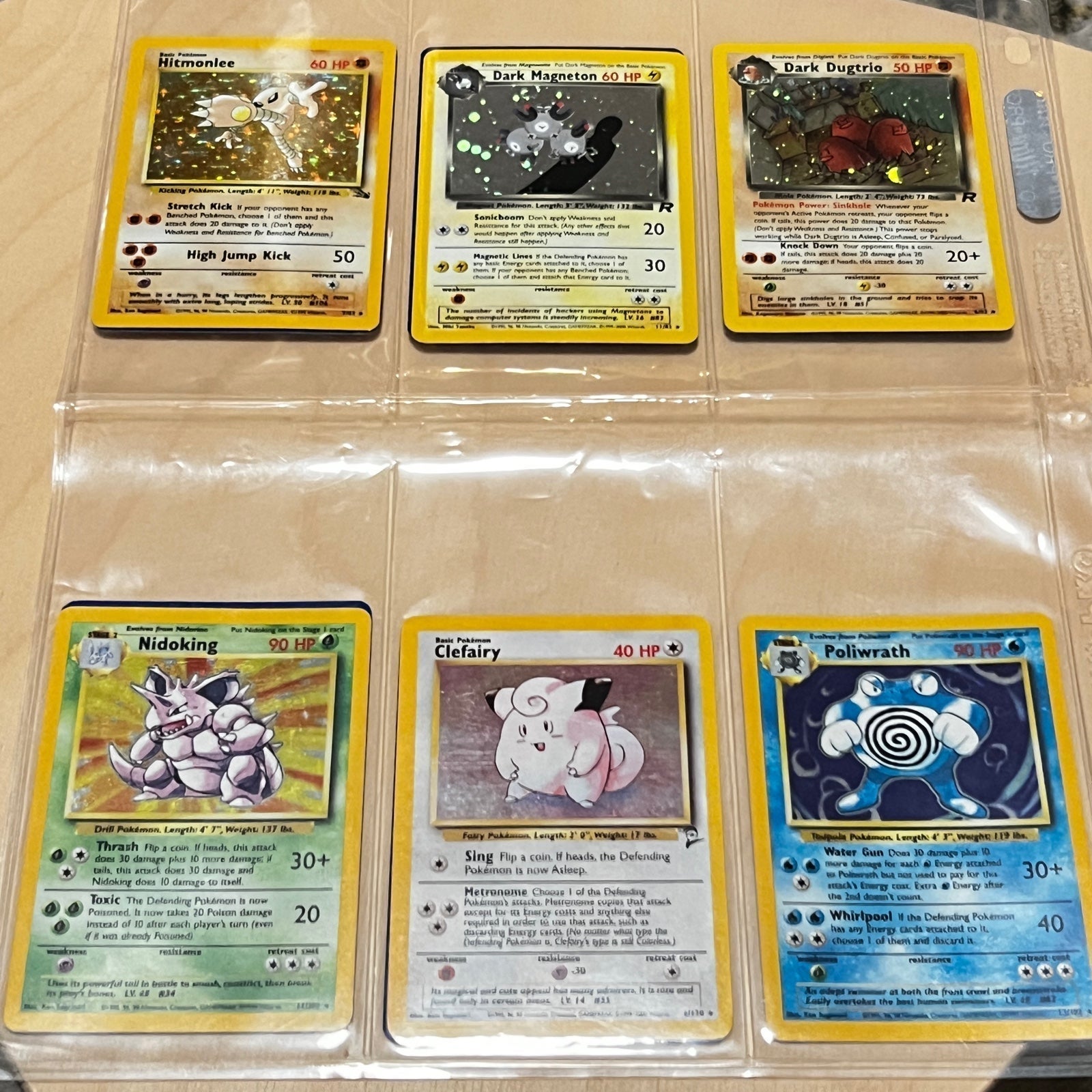 Pokémon holographic 1999 base set lot