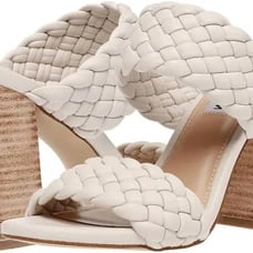 Steve Madden Braided Strap Heeled Slide Sandal