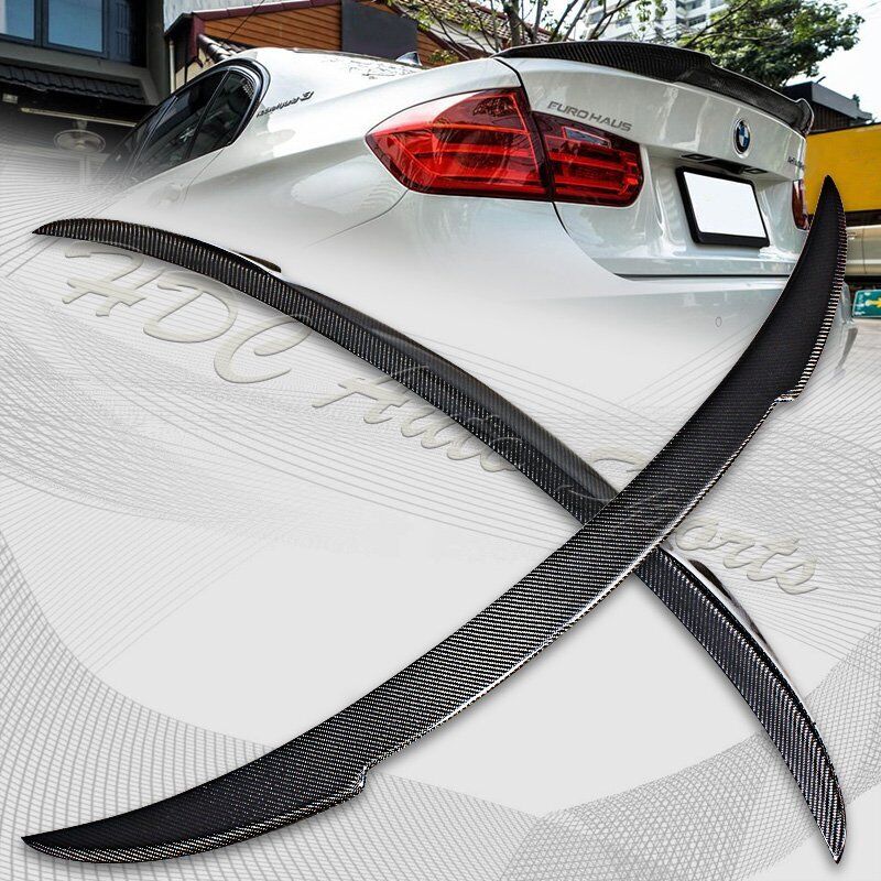 For 2013-2018 BMW 330i 335i 340i 320i Real Carbon Fiber Rear Trunk Spoiler Wing