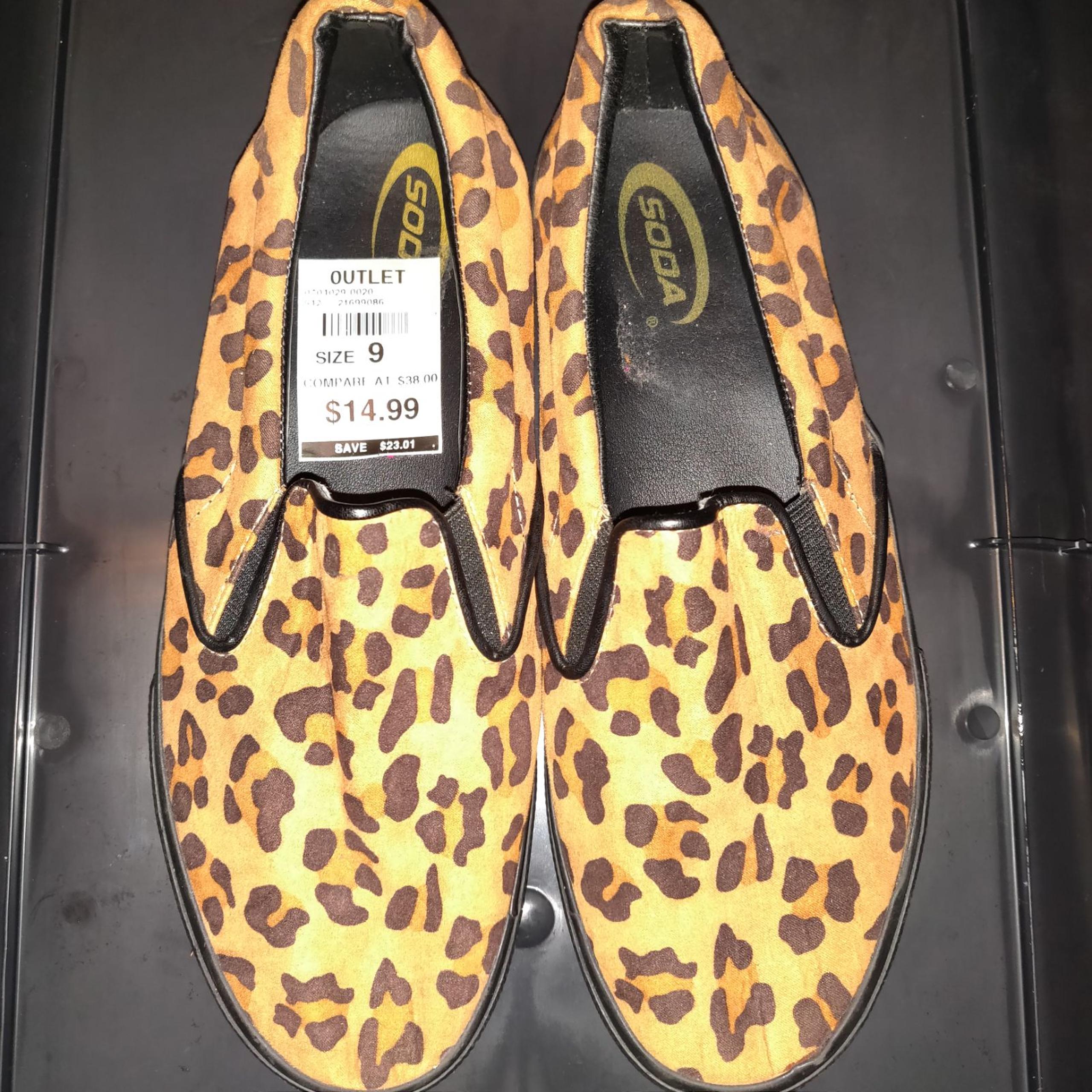 Soda Cheetah Print Slip-On.