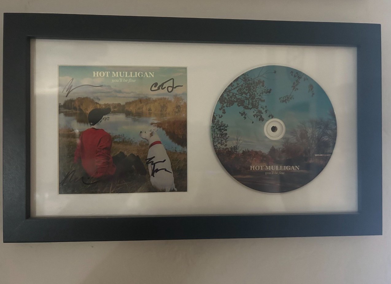 Hot Mulligan Autographed Album You’ll Be Fine JSA Included