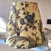 Botanical Peacock Bird Floral Fabric Lampshade