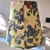 Botanical Peacock Bird Floral Fabric Lampshade