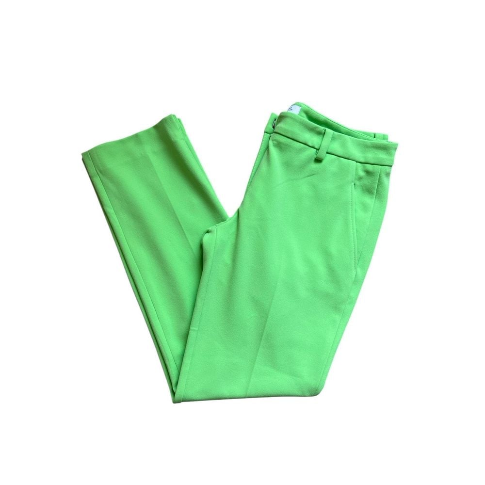 VERSACE COLLECTION Trousers Green Size 40UK Style G32380 Italy Designer Women's