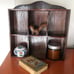 Vintage Wooden Curio Shelf 70s 80s