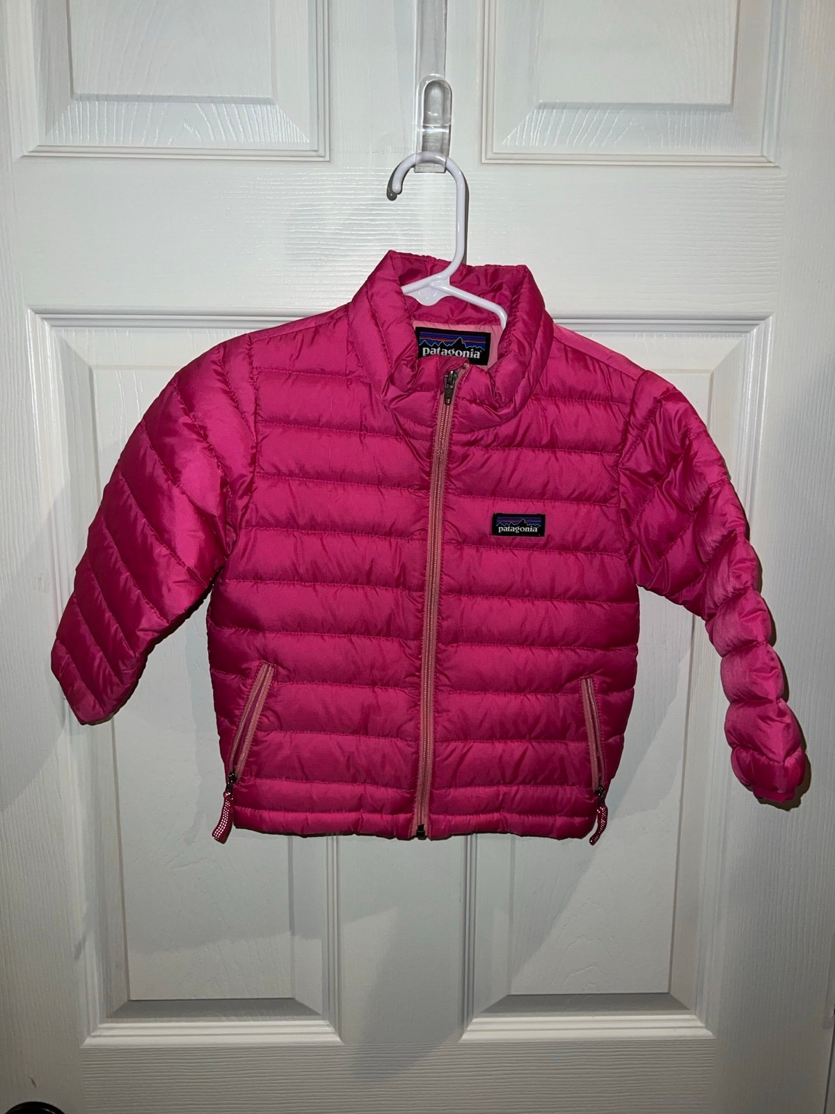 Patagonia Hot Pink Down Puffer Jacket Coat