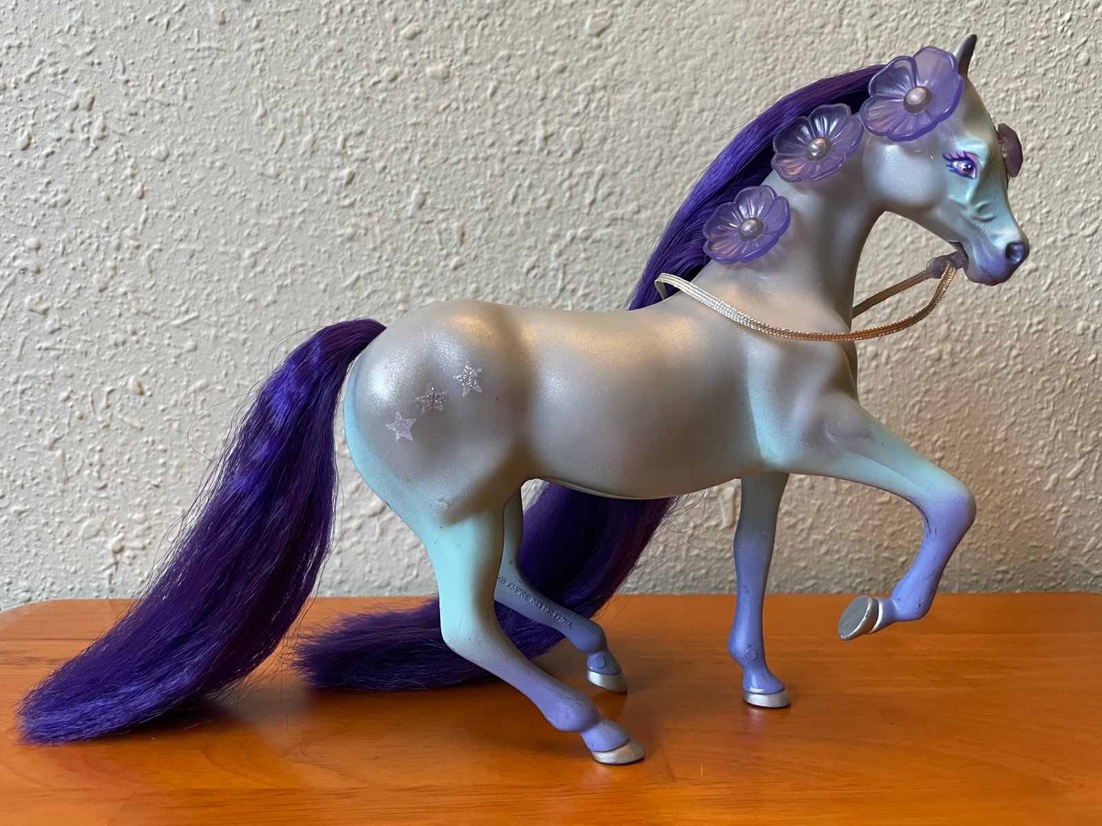 Vintage Fantasy Fillies Haley Star Prancer Horse 1995 (works!)
